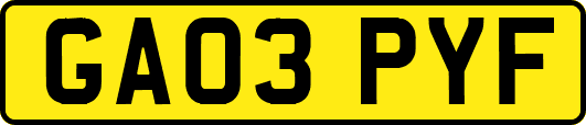 GA03PYF