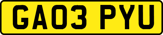 GA03PYU