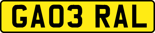 GA03RAL
