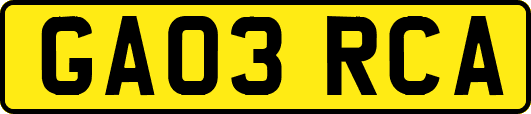 GA03RCA