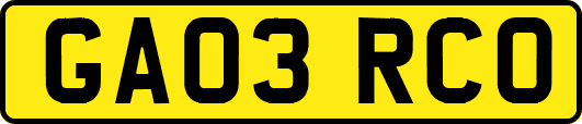 GA03RCO