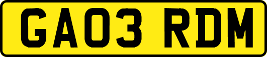GA03RDM