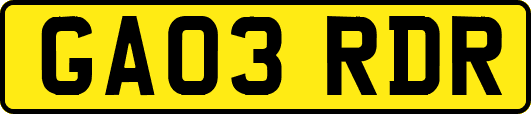 GA03RDR
