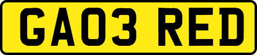 GA03RED