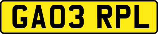 GA03RPL