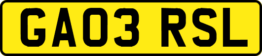 GA03RSL