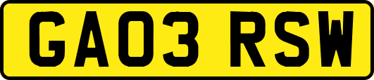 GA03RSW