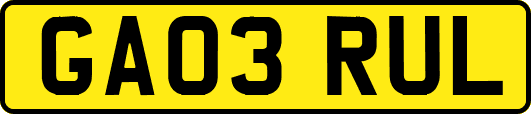 GA03RUL