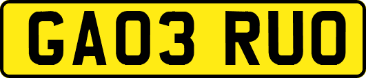 GA03RUO