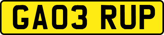 GA03RUP