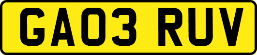 GA03RUV