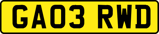 GA03RWD