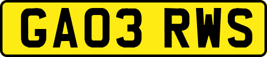 GA03RWS