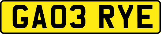 GA03RYE