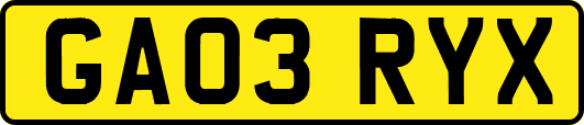GA03RYX