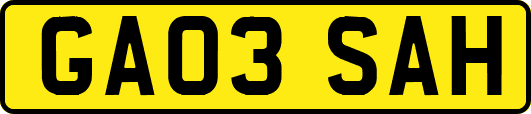 GA03SAH