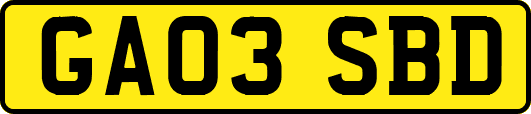 GA03SBD