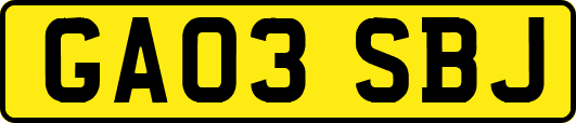 GA03SBJ