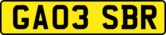 GA03SBR
