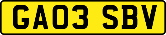 GA03SBV