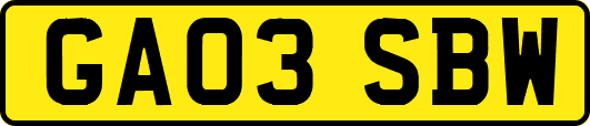 GA03SBW