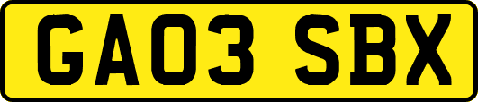 GA03SBX
