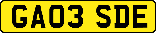 GA03SDE
