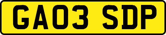 GA03SDP