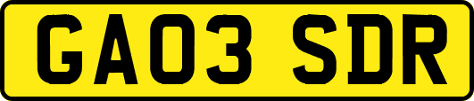 GA03SDR