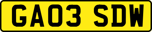 GA03SDW