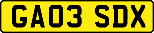 GA03SDX
