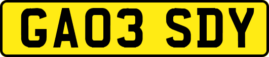 GA03SDY