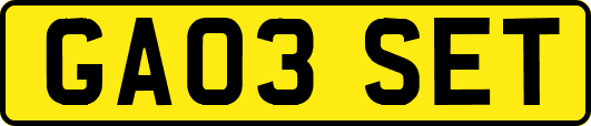 GA03SET