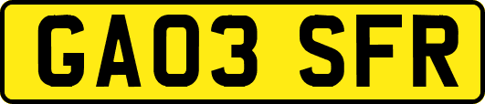 GA03SFR