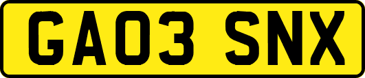 GA03SNX