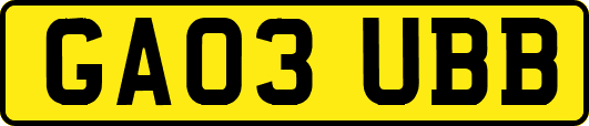 GA03UBB