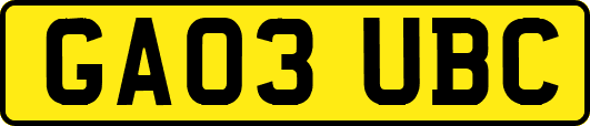 GA03UBC