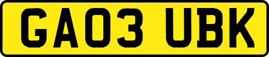 GA03UBK