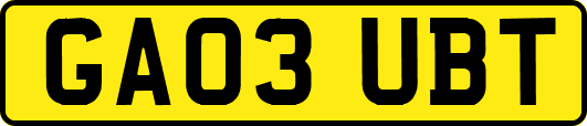 GA03UBT