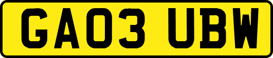 GA03UBW
