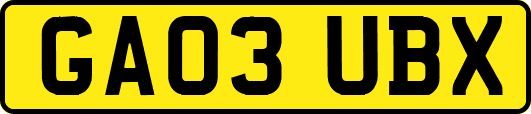 GA03UBX