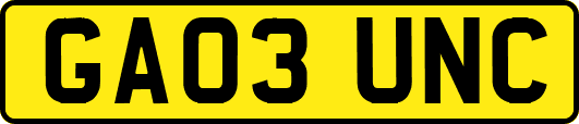 GA03UNC
