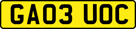 GA03UOC