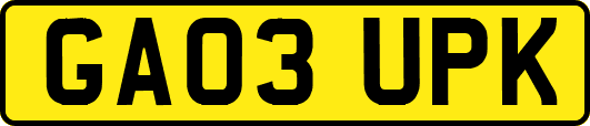 GA03UPK