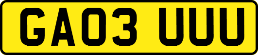 GA03UUU