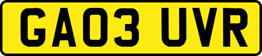 GA03UVR