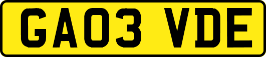 GA03VDE