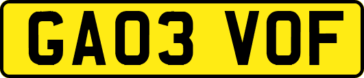 GA03VOF