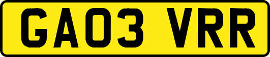 GA03VRR