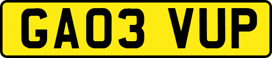 GA03VUP